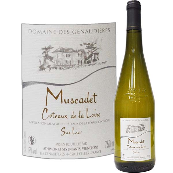 Muscadet-coteaux-de-la-Loire sur Lie, Domaine des Genaudières