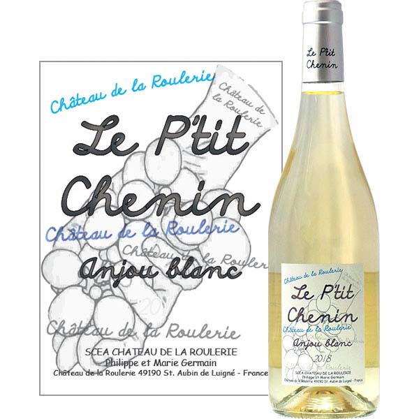 Anjou Blanc Bio, Ptit Chenin, Château de la Roulerie