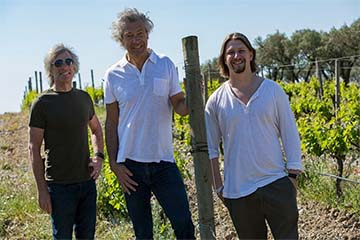 Hampton Water, Gérard Bertrand et Jon Bon Jovi & Jesse Bongiovi