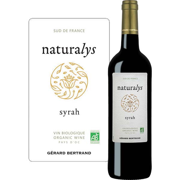 Syrah Bio Naturalys, IGP d'Oc, Gérard Bertrand