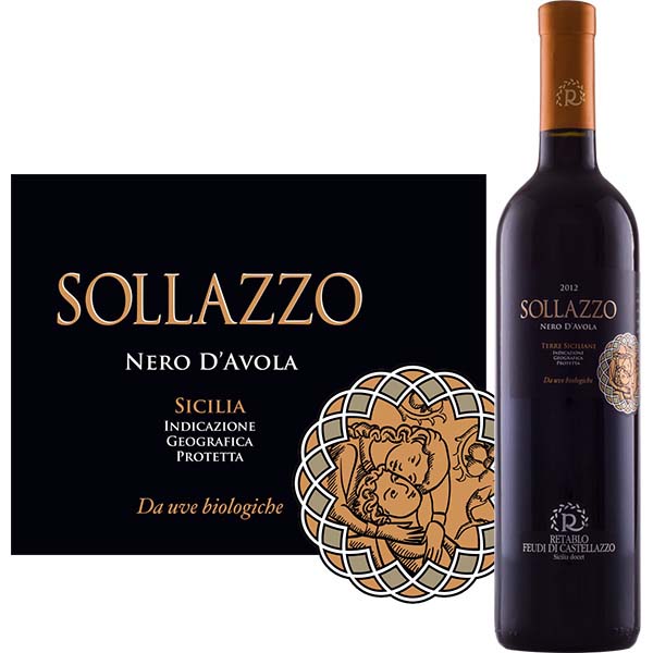 Sollazzo, Nero d'Avola, IGP Sicilia Bio, Feudi di Castellazzo